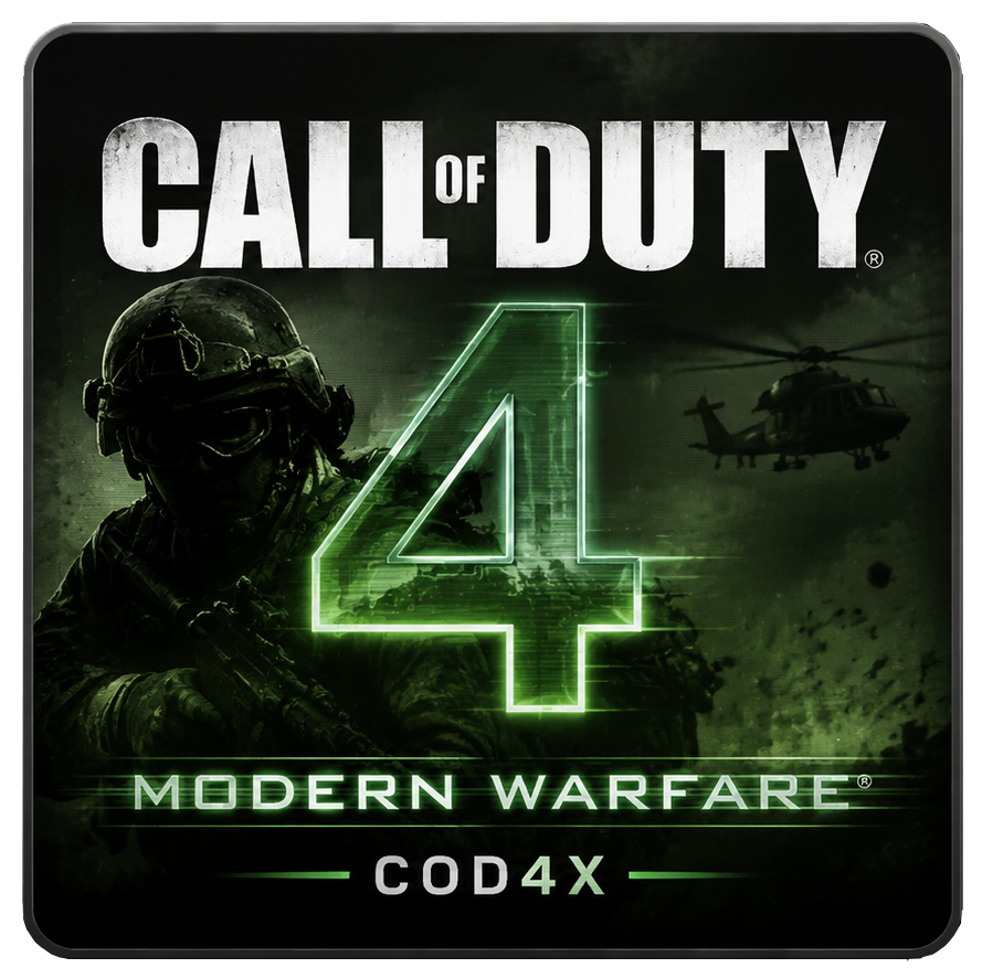 Call of Duty 4 CoD4X technical review badge